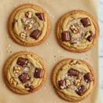 Air Fryer Chocolate Chip Cookies Air fryer chocolate chip cookies cooling on rack