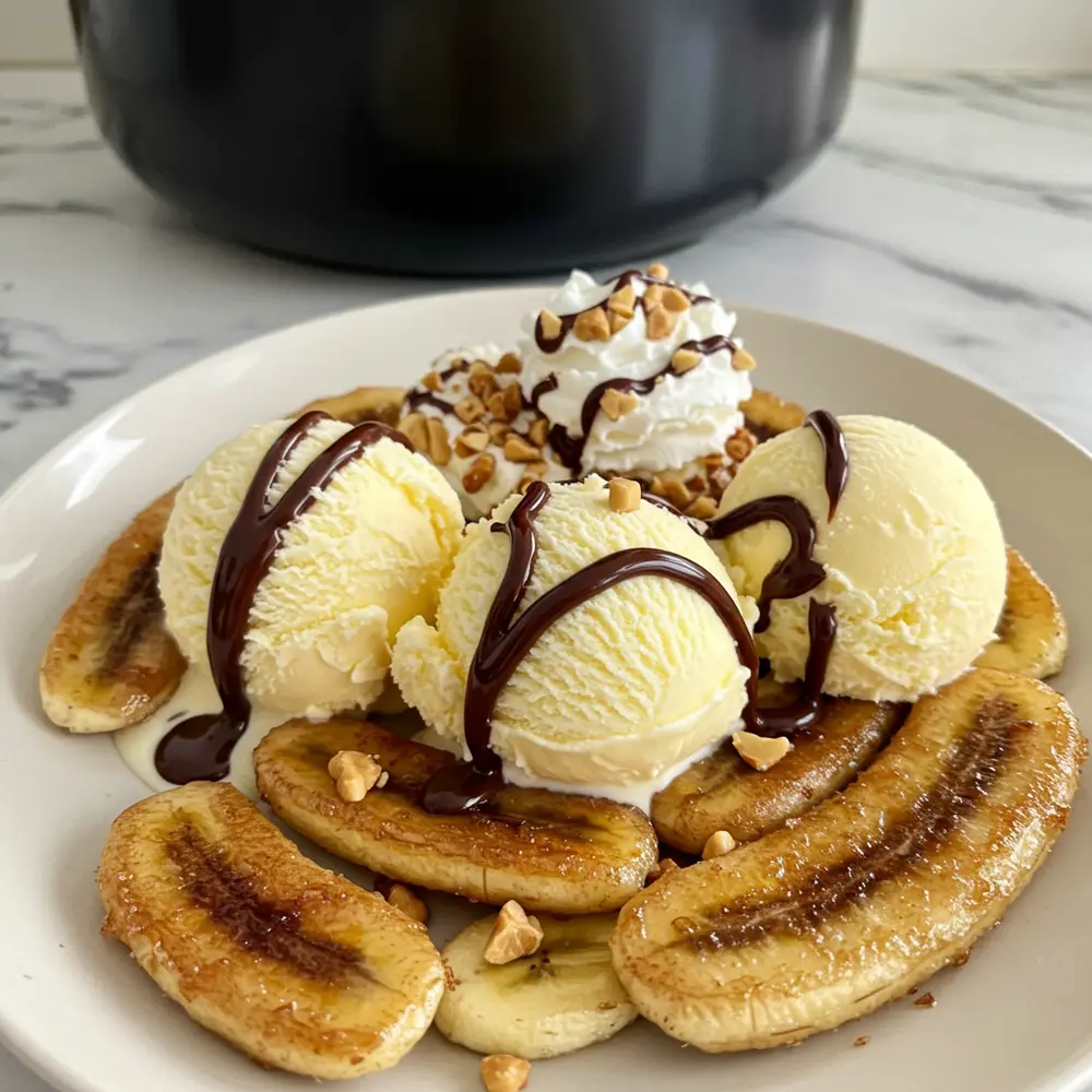 Air Fryer Banana Split: The Ultimate Gooey, Guilt-Free Dessert 6 Easy Air Fryer Banana Split Recipe for a Quick Dessert