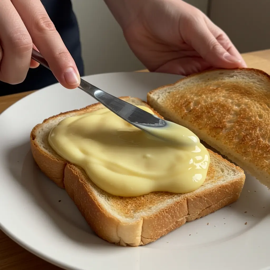 Air Fryer Yogurt Custard Toast: Ultimate Easy Breakfast Recipe 7 Greek yogurt, egg, and honey in a bowl”