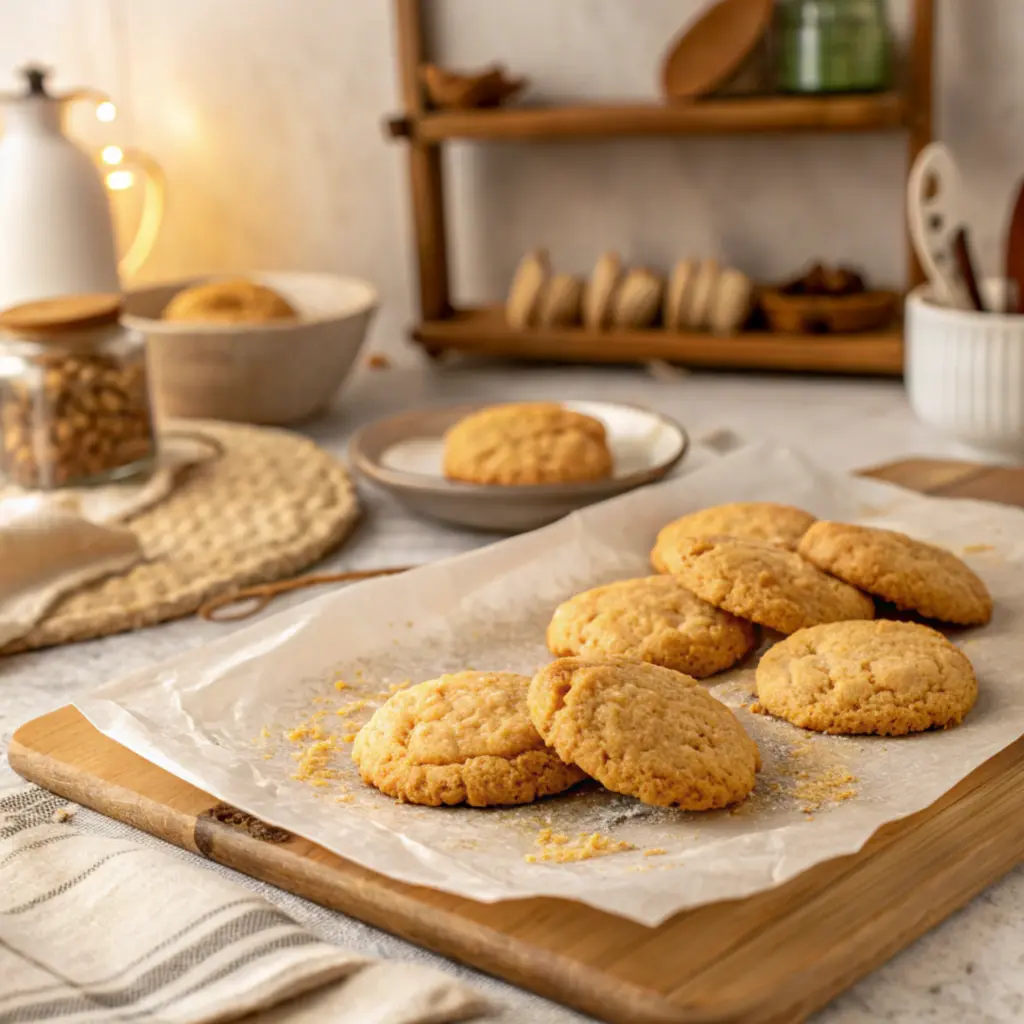 Gluten-Free Air Fryer Cookie Gluten-free air fryer cookie with crispy edges and soft center