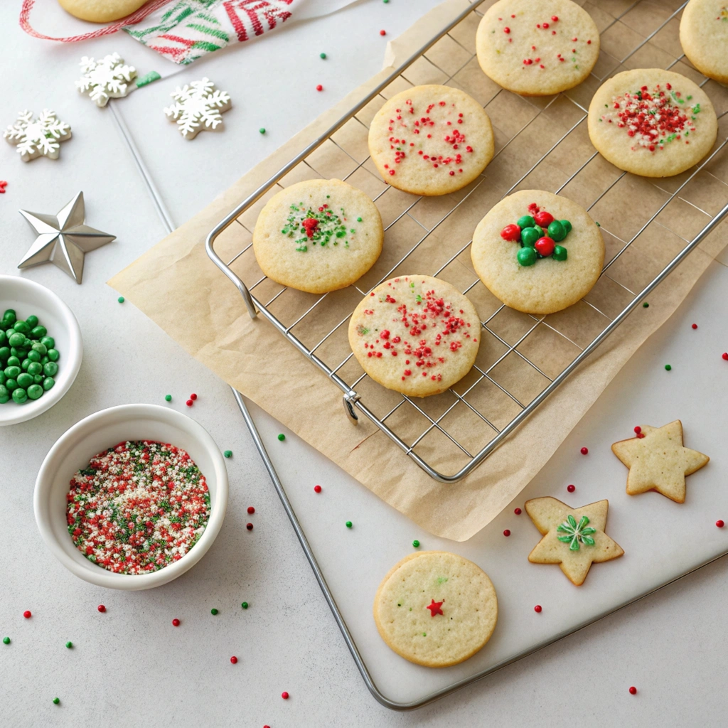 Air Fryer Sugar Cookies Air fryer sugar cookies cooling rack