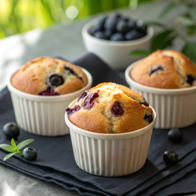 Air Fryer Blueberry Muffins air fryer blueberry muffins golden crust