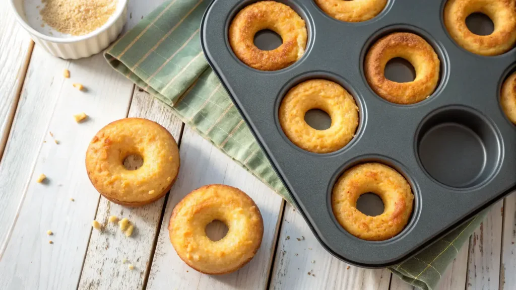 keto air fryer donuts inside texture keto air fryer donut
