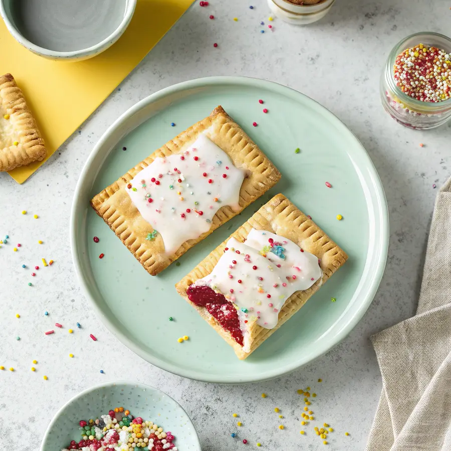 air fryer pop tarts Air fryer Pop Tarts golden and flaky