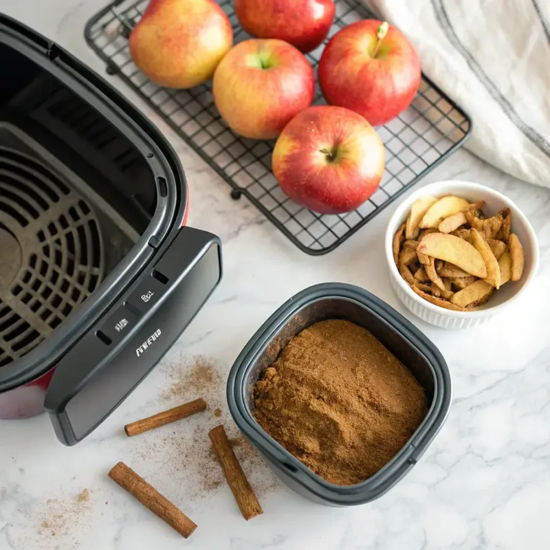 air fryer apple chips “Air fryer apple chips ingredients”