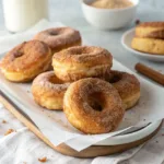 Air Fryer Biscuit Donuts Air Fryer Biscuit Donuts with cinnamon sugar