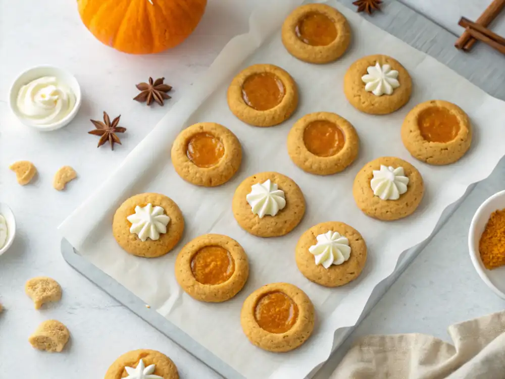 pumpkin pie cookies featured image