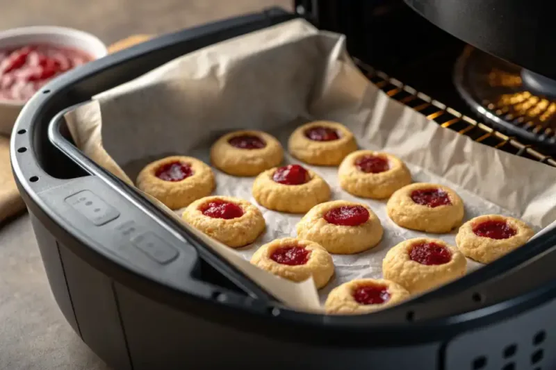 air fryer strawberry cookies Cookies Inside the Air Fryer Basket