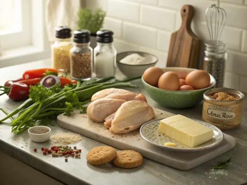 biscuit chicken pot pie Ingredients for Biscuit Chicken Pot Pie