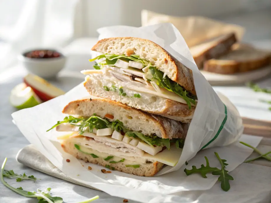 Air Fryer Sandwich “air fryer sandwich turkey brie apple crisp”
