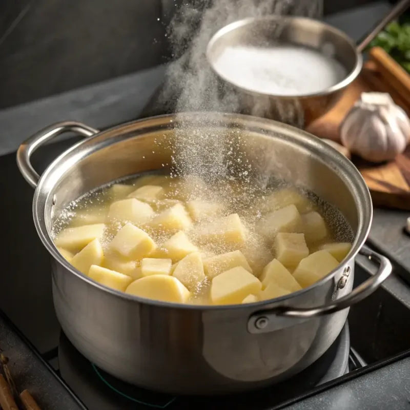 crispy potatoes in oven parboiling potatoes with baking soda