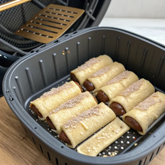 Air Fryer Twix Bars Twix balls in air fryer