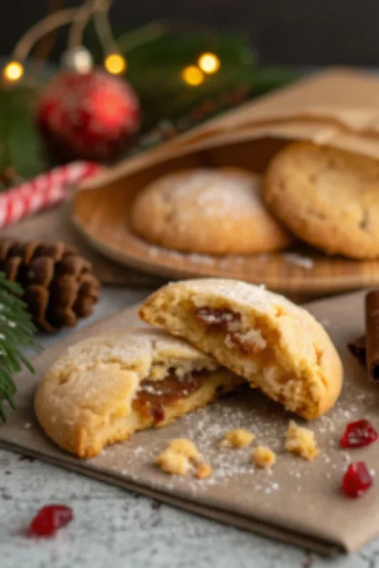 Soft inside air fryer Christmas cookies