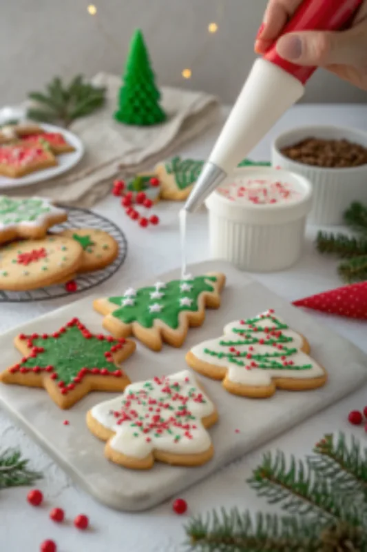 Pillsbury Christmas cookies in air fryer