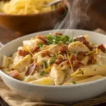 Chicken bacon ranch pasta Chicken bacon ranch pasta