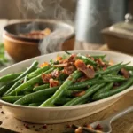 Green beans with bacon Green beans with bacon