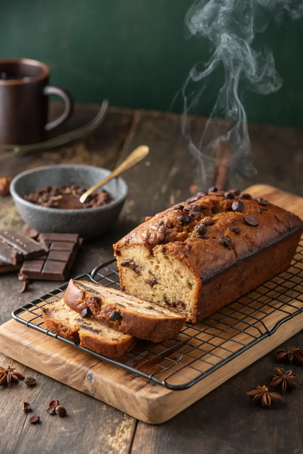chocolate banana bread chocolate banana bread