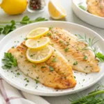 tilapia cooking in air fryer