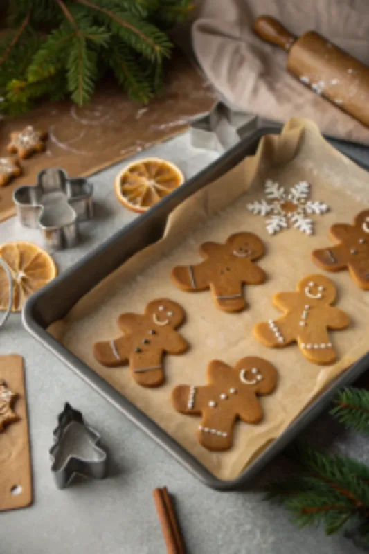 gingerbread cookies Gingerbread man cookies before baking