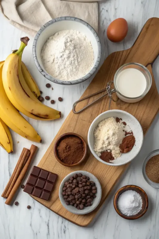 chocolate banana bread chocolate banana bread