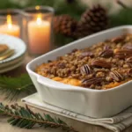 sweet potato casserole sweet potato casserole with pecan crumble topping