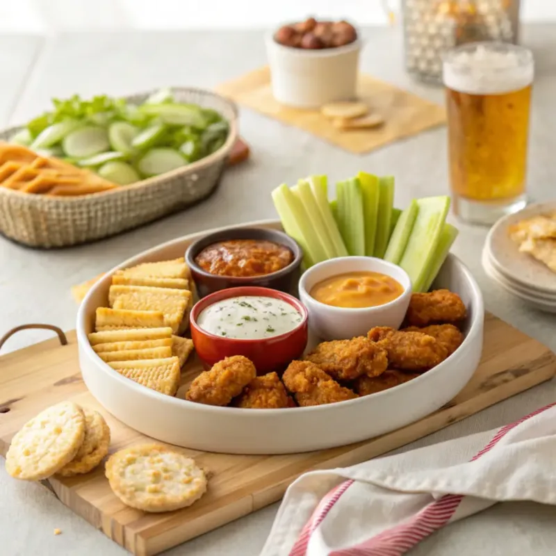 air fryer basket filled with crispy snacks