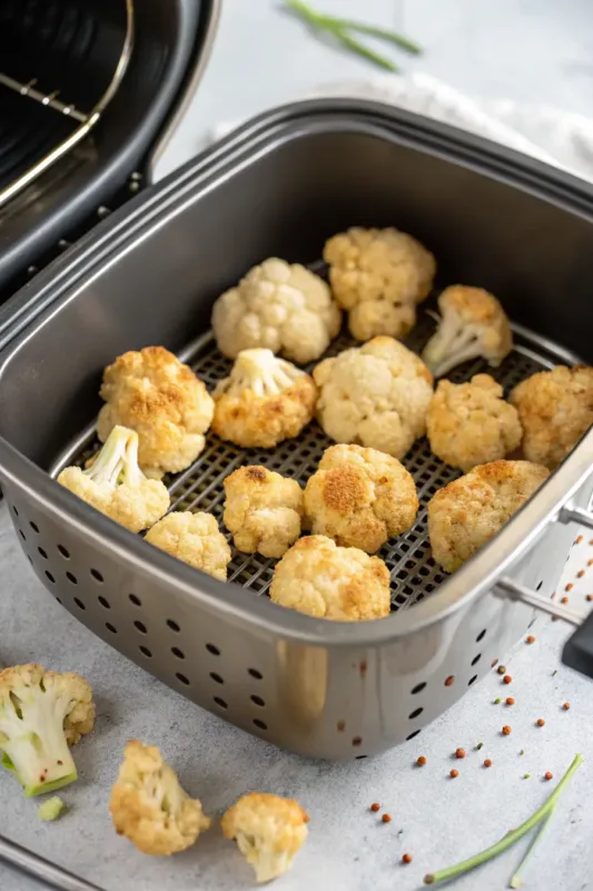 Air Fryer Buffalo Cauliflower air fryer buffalo cauliflower cooking