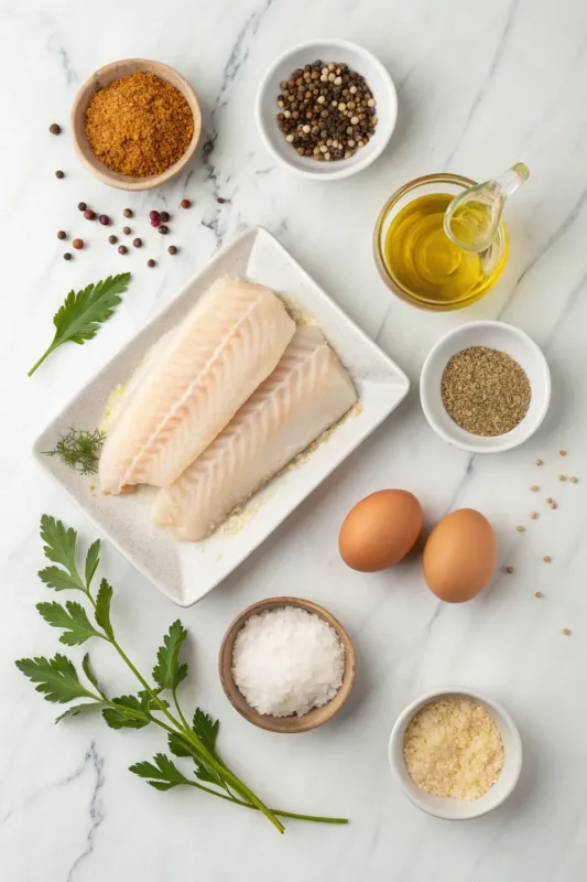 ingredients for air fryer cod recipes