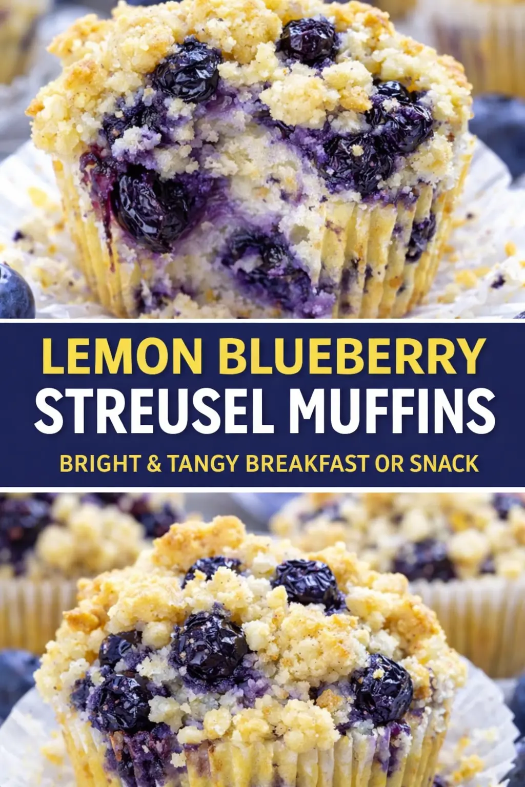 Lemon Blueberry Muffins Lemon Blueberry Muffins: