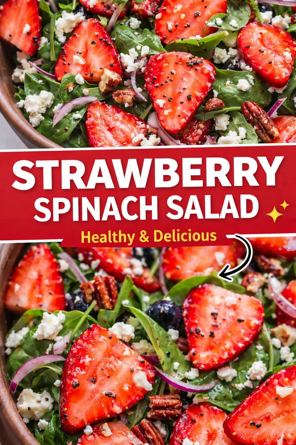 Strawberry Spinach Salad Strawberry Spinach Salad R
