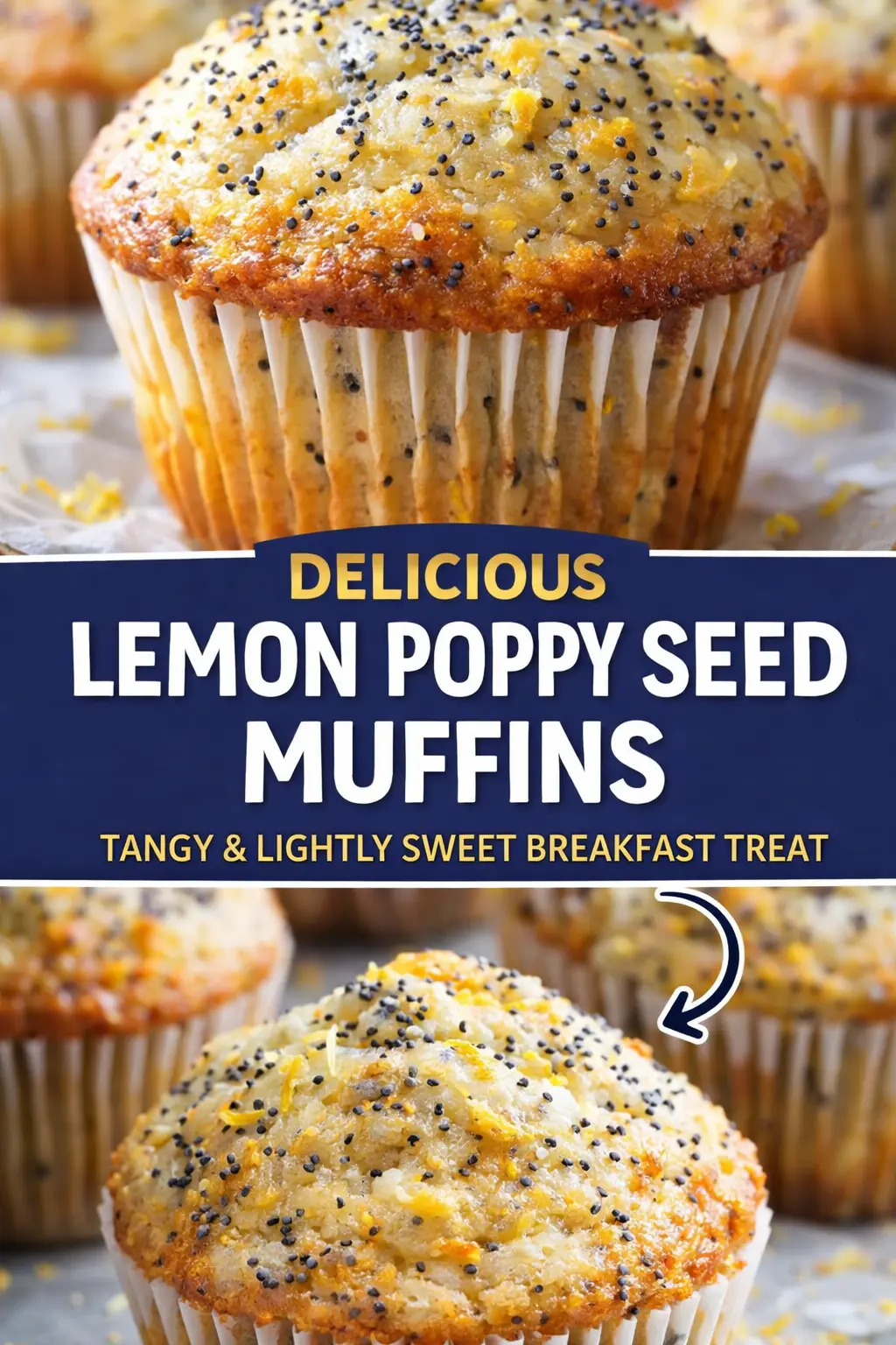 Lemon Poppy Seed Muffins Lemon Poppy Seed Muffins