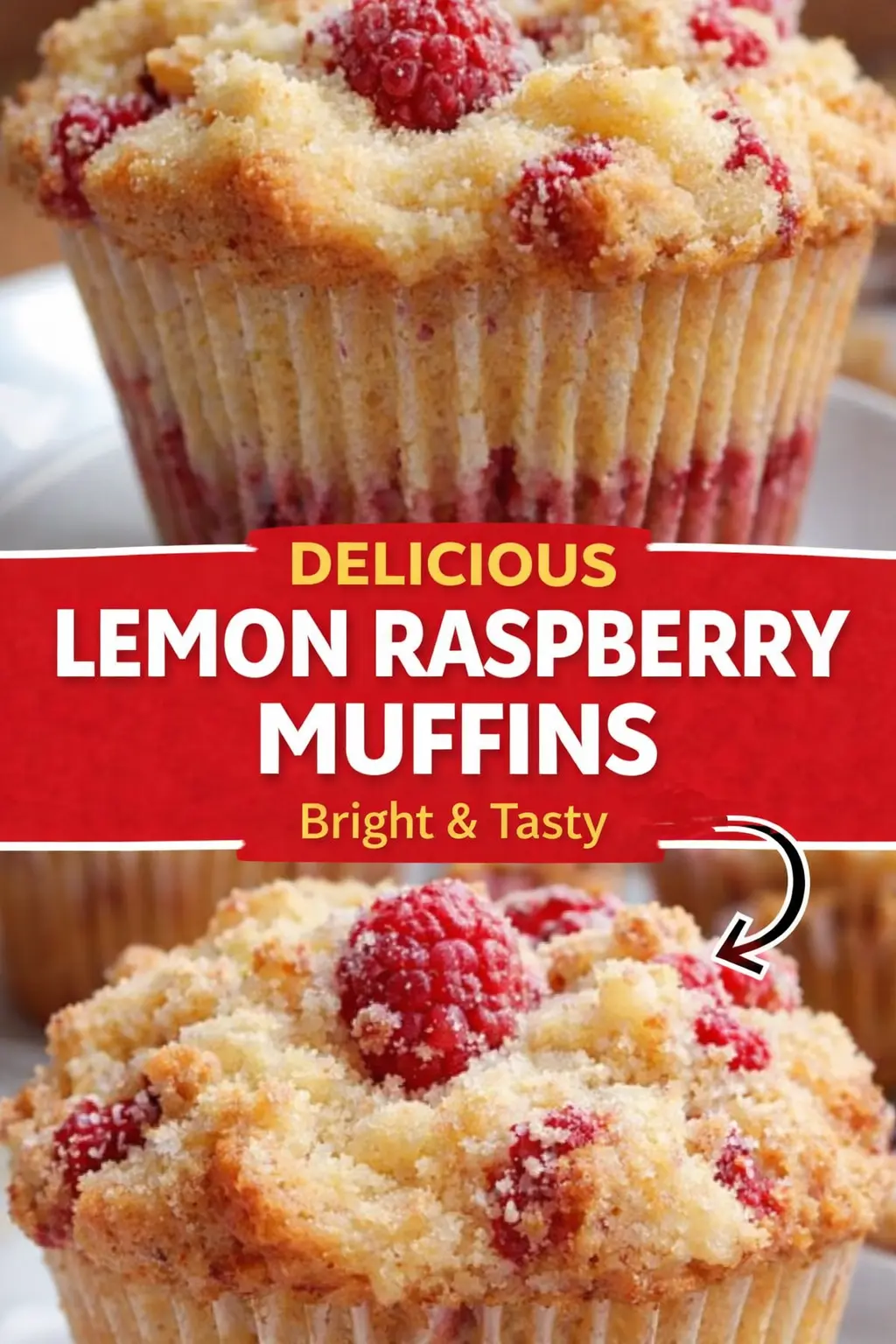Lemon Raspberry Muffins