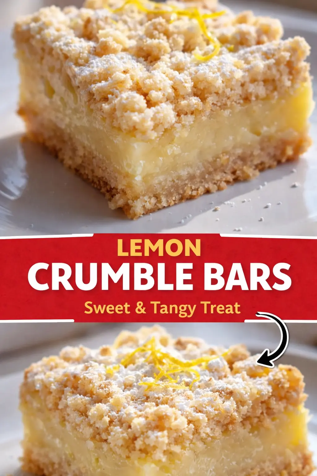 Lemon Crumble Bars