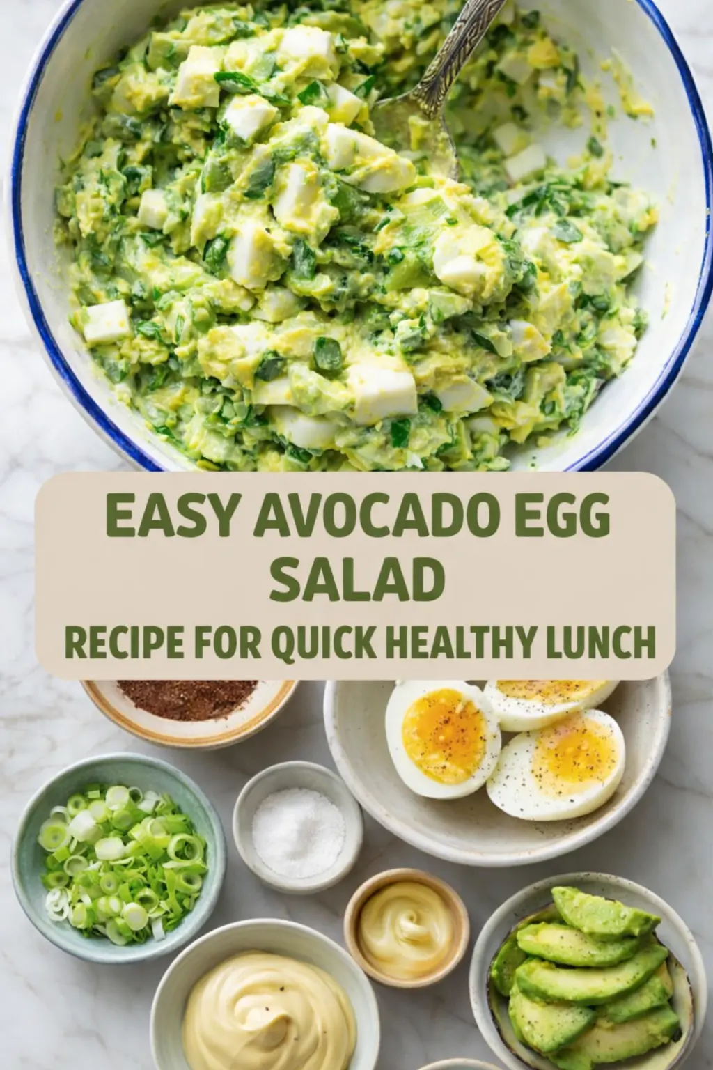 Avocado Egg Salad Avocado Egg Salad