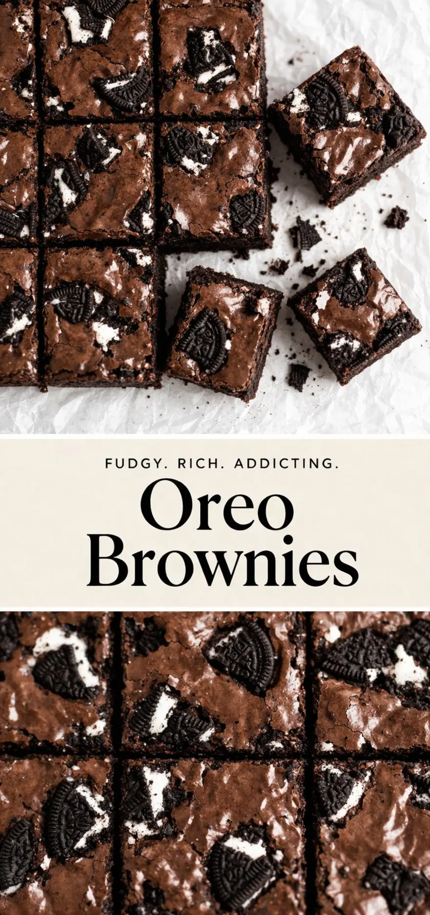 oreo brownies Oreo Brownies