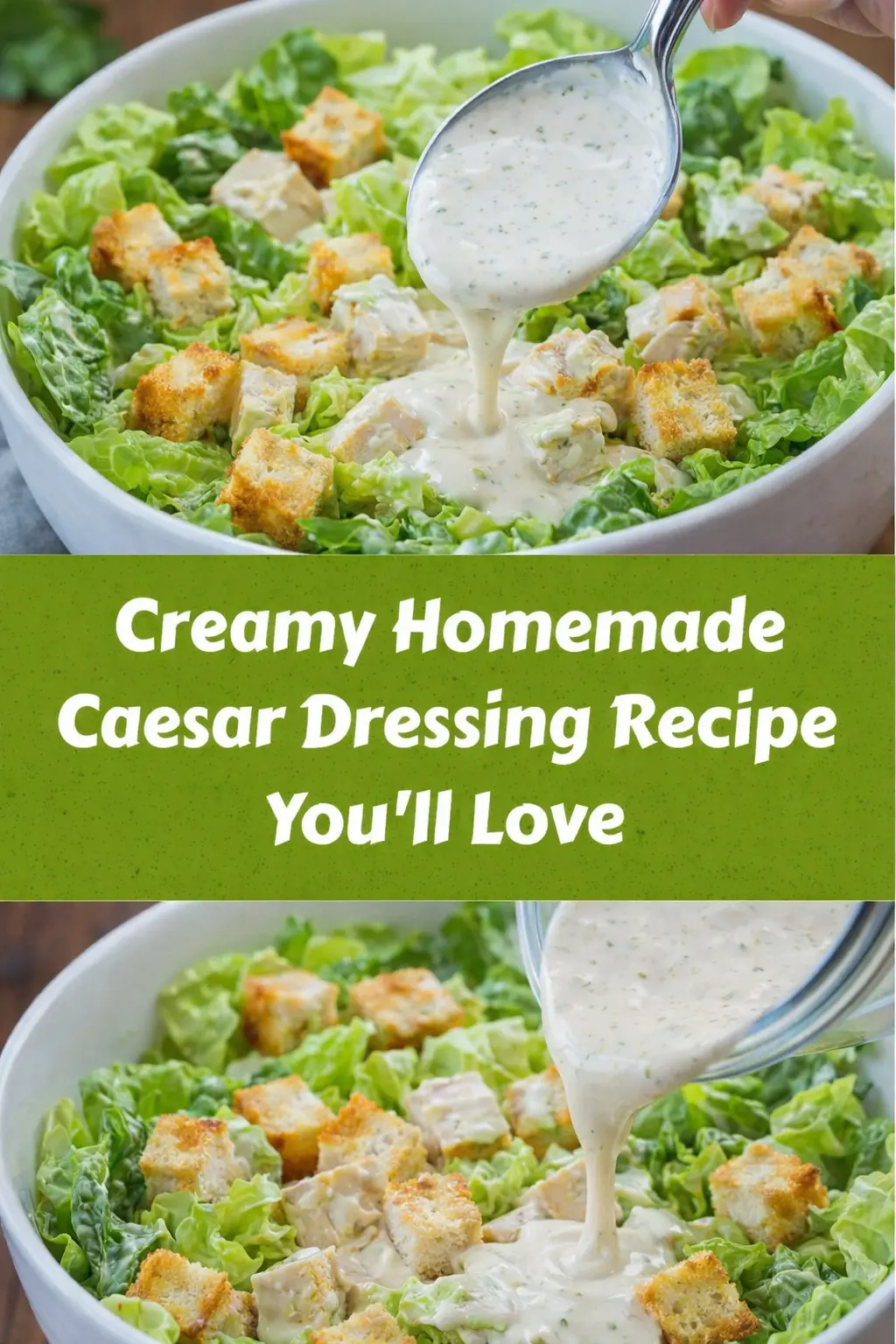 ceaser salad dressing homemade
