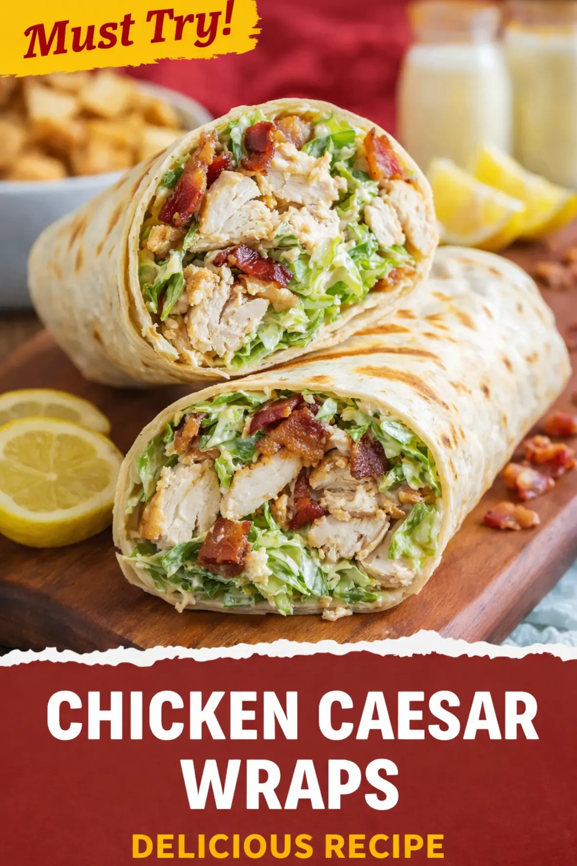 Chicken Caesar Wrap Chicken Caesar Wrap