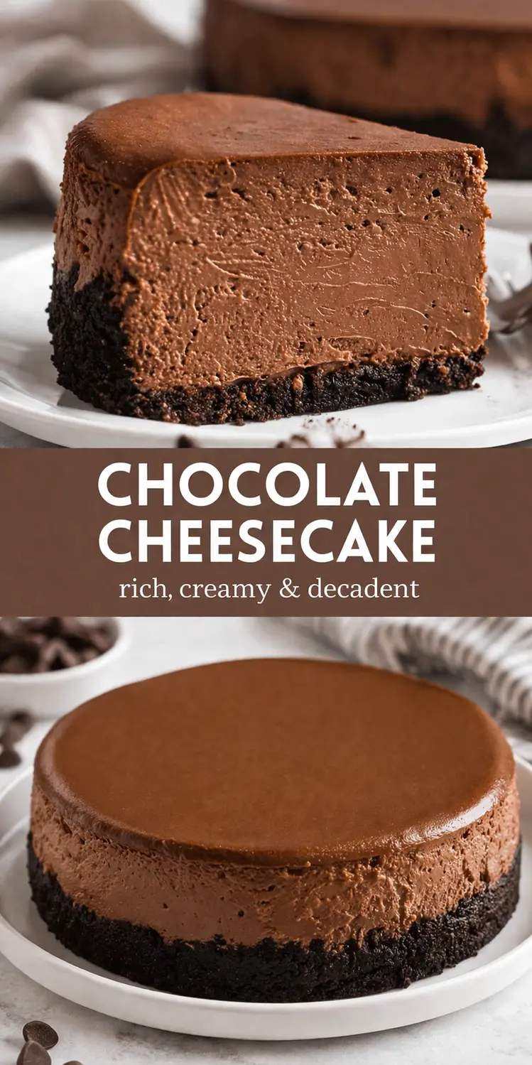 Chocolate Cheesecake Chocolate Cheesecake