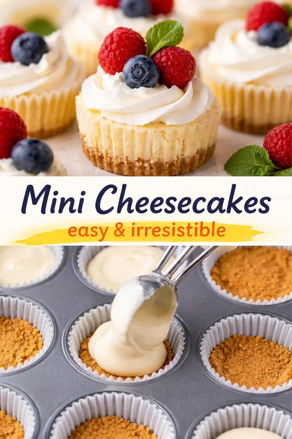 Mini Cheesecakes – Easy, Creamy &