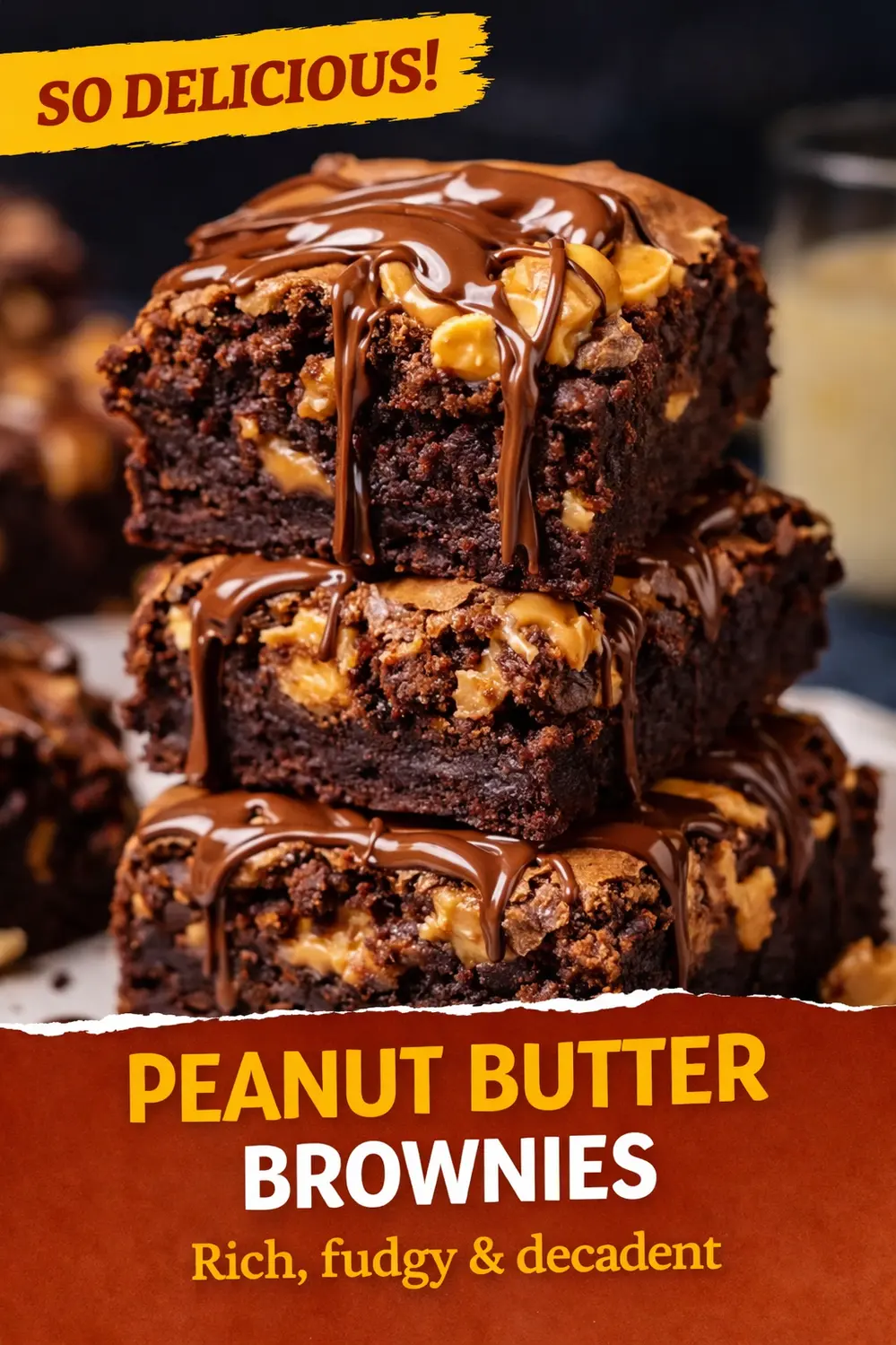 Peanut Butter Brownies Peanut Butter Brownies