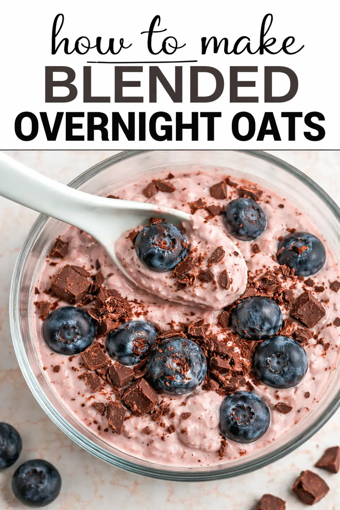 blended overnight oats