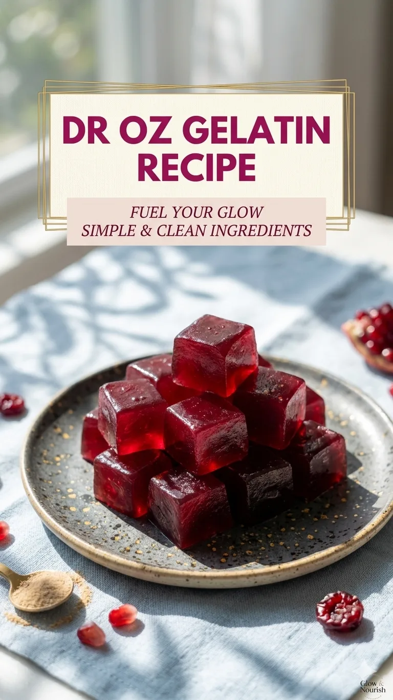 dr oz gelatin recipe – Easy Healthy