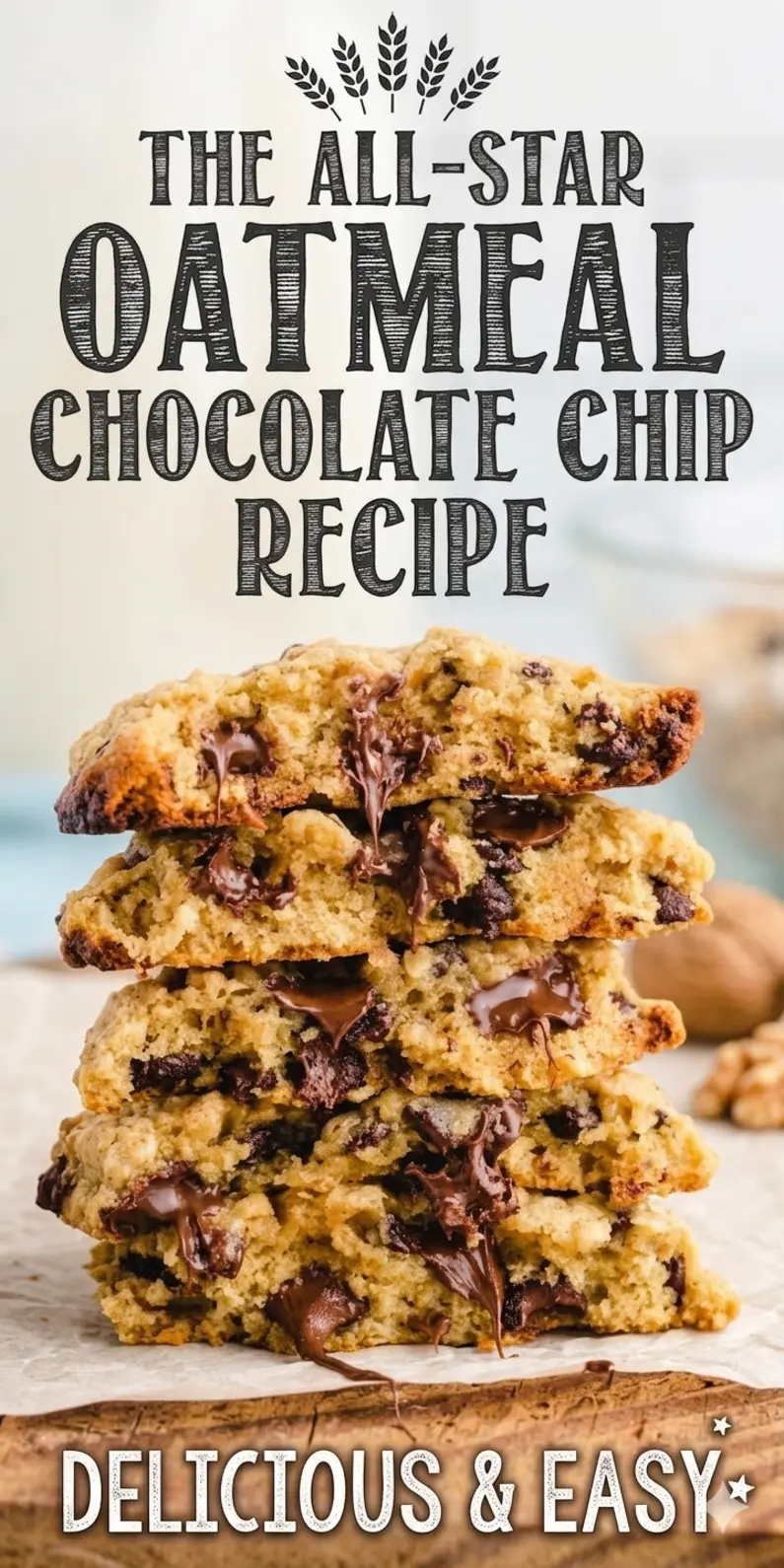 Oatmeal Chocolate Chip Cookies