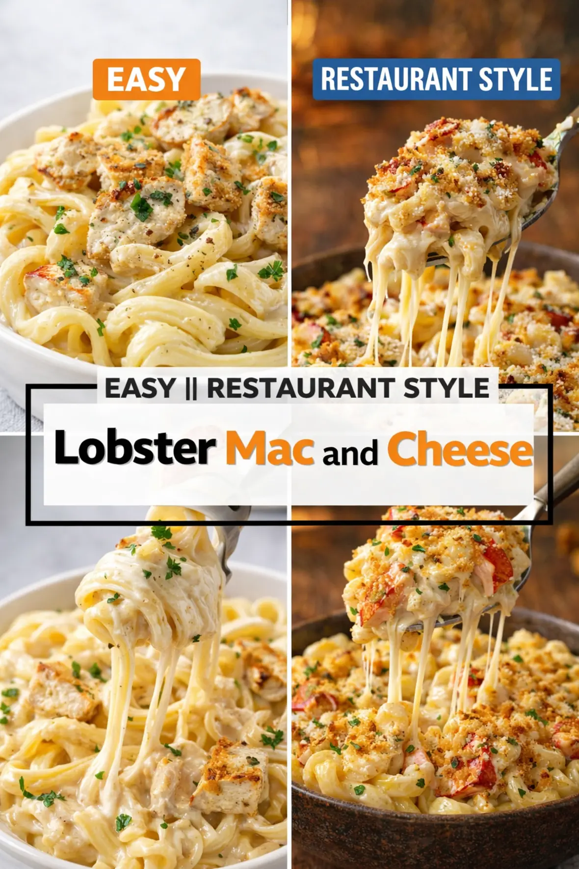 Lobster Mac and Cheese –