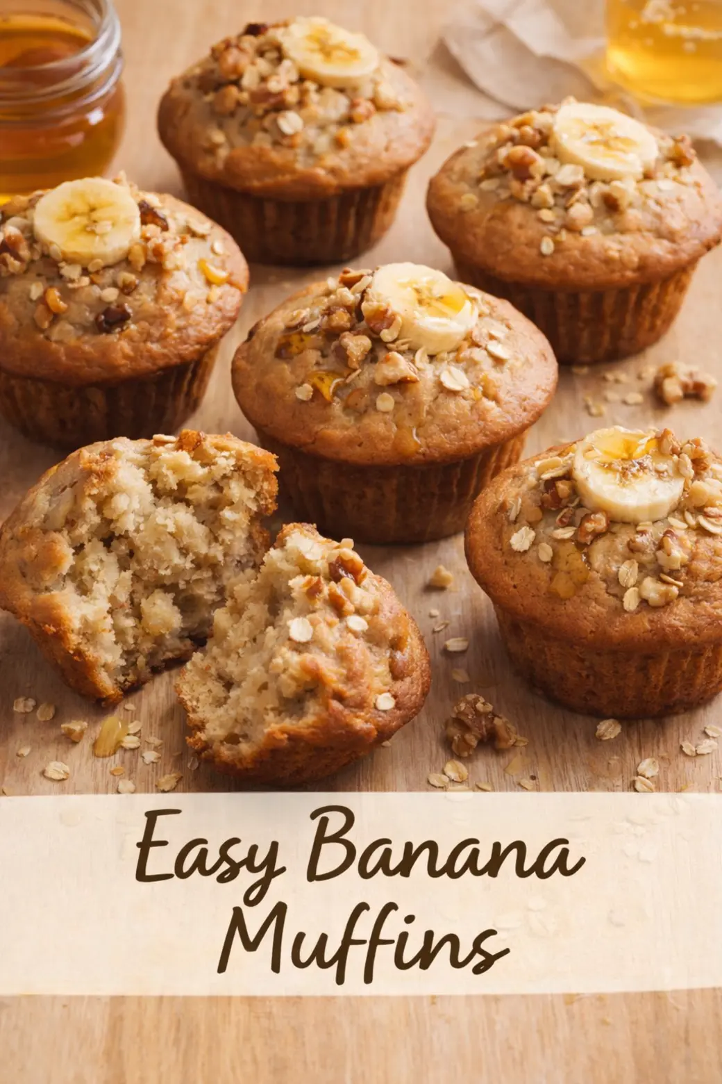 Banana Bread Muffins Banana Bread Muffins
