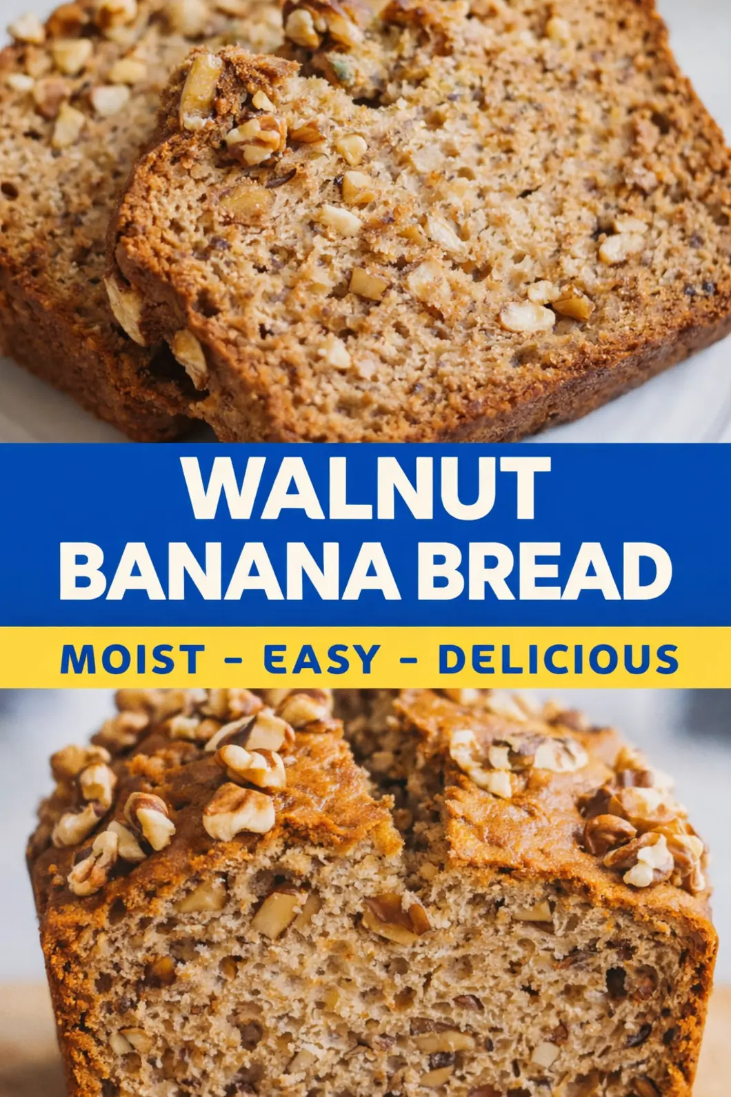 Walnut Banana Bread