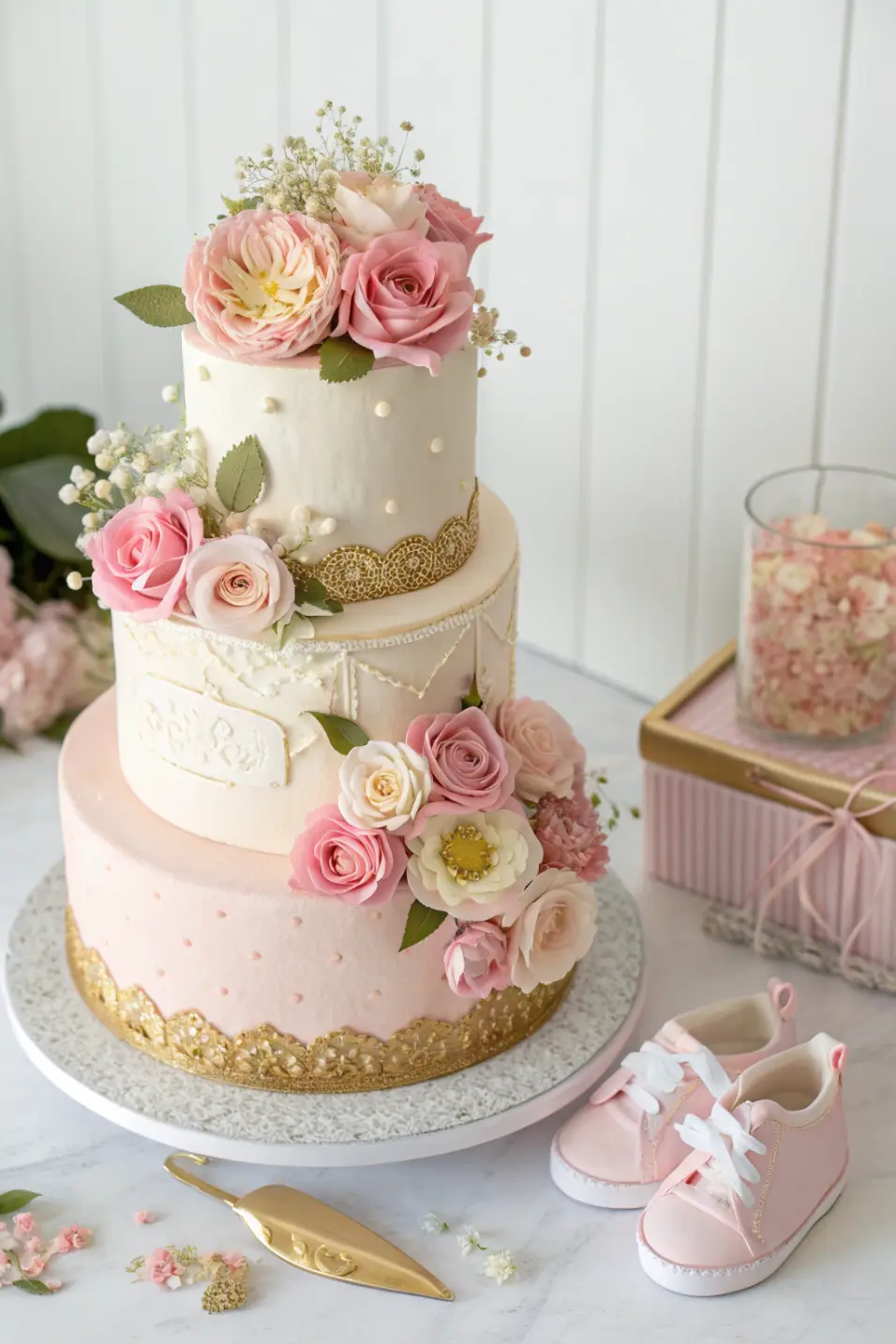 Baby in Bloom Cake Ideas Baby in Bloom Cake