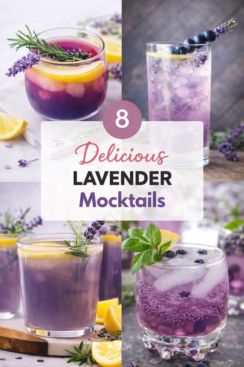 Lavender Mocktail Lavender Mocktail