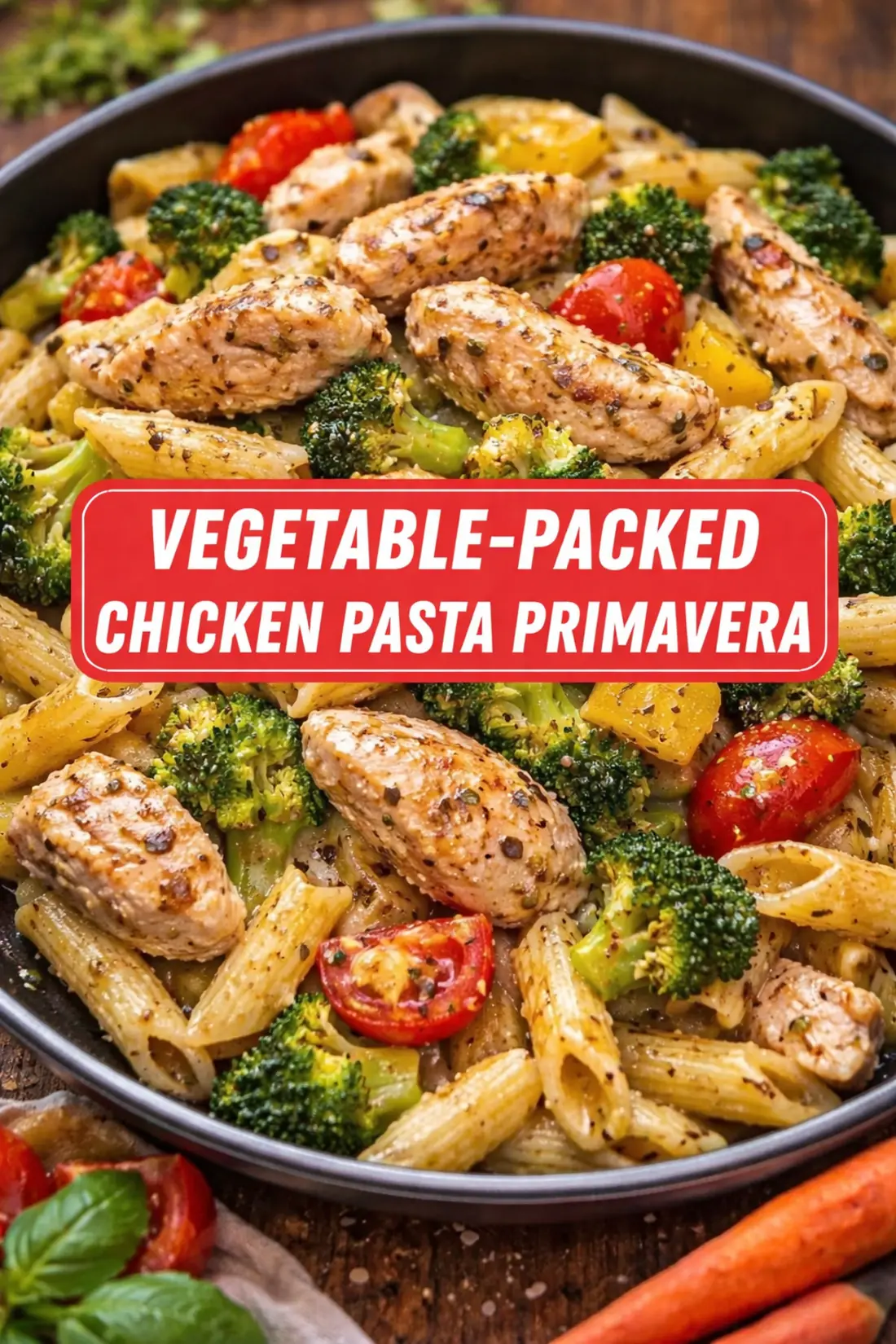 One Pan Chicken Primavera One Pan Chicken Primavera