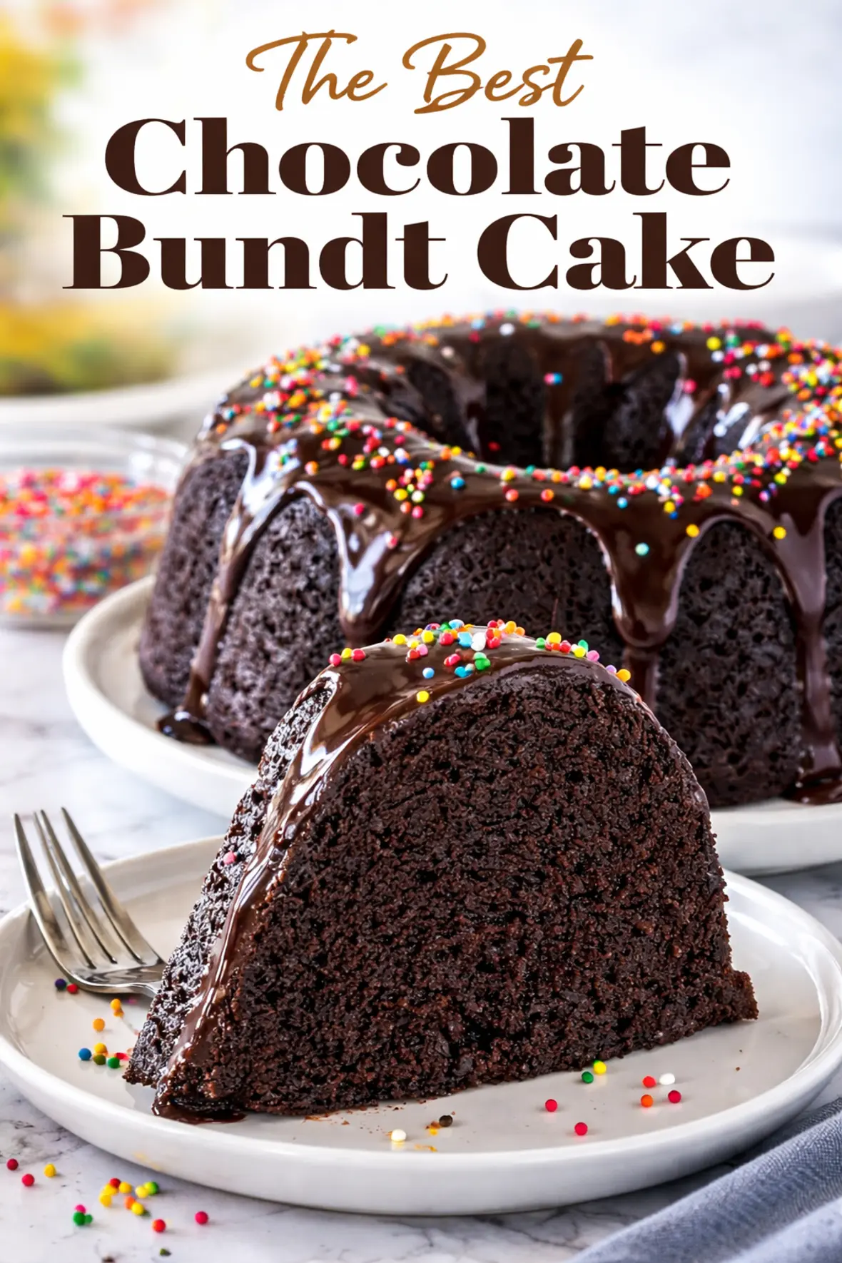 Chocolate Bundt Cake with Cake Mix Boxes Chocolate Bundt Cake with Cake Mix